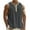 Dark Gray, variant on Men Summer Cotton Linen Tank Tops Gym Athletic Henley Button Sleeveless T-Shirts Workout Loose Comfy Soft Solid Color Tops