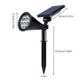 thumbnail image 2 of Luz Solar Para Césped Luz Led Enchufable Ángulo Ajustable Luz De Noche Colorida Para Patio Con Larga Resistencia Ocho Modos De Luz Control De Luz Para Césped De Jardín Minnieouse HA018750-00, 2 of 6