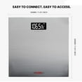 thumbnail image 3 of Digital Scale Precision Bathroom Scale Display Step-On Technology Body Weight, 3 of 5