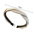 thumbnail image 6 of Xinyolin Braided Headband: Anti-slip Solid Color Wide Hair Band Face Washing Makeup Hair Loop Women Hair Accessories, 6 of 8