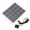 thumbnail image 1 of Solar Water  Kit, USB Output Interface Decorative Solar Fountain 3W 5V  For Garden, 1 of 8