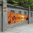 thumbnail image 2 of Cartel de halloween 98''x18 '' Feliz Halloween Banner Eventos Cementerio Decoración Bandera Colgante Estilo B Estilo B Magideal Cartel de halloween, 2 of 6