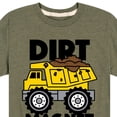 thumbnail image 3 of Instant Message - Transportation - Dirt Magnet - Toddler & Youth Short Sleeve T-Shirt, 3 of 6