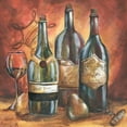 thumbnail image 3 of Tre Sorelle Studios 12x12 Black Modern Framed Museum Art Print Titled - Red and Gold Wine I, 3 of 5