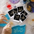 thumbnail image 4 of 9pcs 1.6x1.6 Inch Origami Crane Stickers Thousand Paper Cranes Self Adhesive Gold Stickers Cranes Theme Metal Gold Stickers for Scrapbooks DIY Resin Crafts Phone Water Bottle Decor, 4 of 7