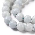 thumbnail image 3 of 2Strand Natural Celestite/Celestine Beads Strands Round 6mm Hole: 1.1mm 55pcs/strand 15.08''(38.3cm), 3 of 4