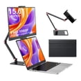 thumbnail image 1 of Monitor portátil HONGO de 15,6" FHD con USB-C, HDMI y soporte, 1 of 7