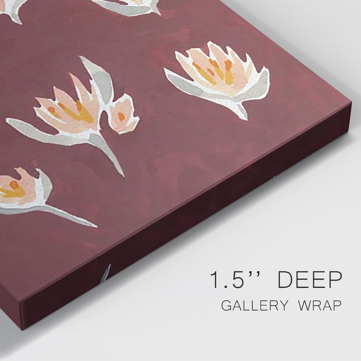 Pink Potpourri II Premium Gallery Wrapped Canvas - Ready to Hang