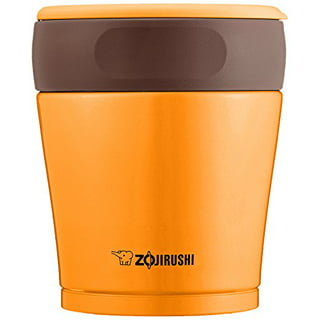 Zojirushi Stainless Steel Food Jar, 9 oz, Pale Orange