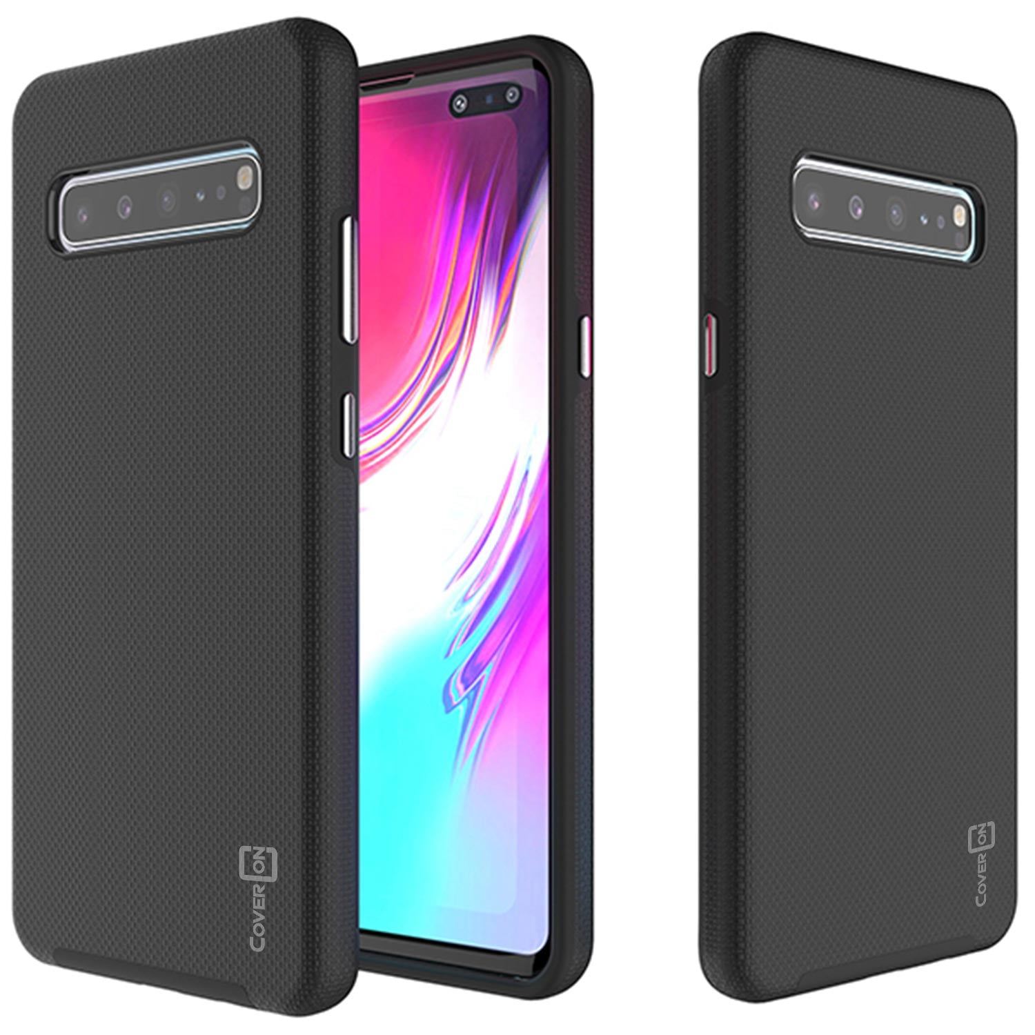 CoverON Samsung Galaxy S10 5G Case, Rugged Series Protective Hybrid