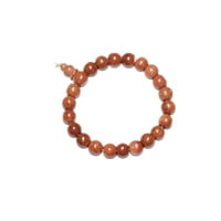 Mogul Yoga Bracelet Sunstone Preciouse Stone Spiritual Chakra Energy Beads Bracelets