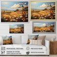 thumbnail image 4 of Designart "Harvest in Holland Orange Blue Mills I" Mills Wall Art Living Room, 4 of 5