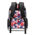 thumbnail image 2 of Kdxio American Stars2 Clear Backpack, Transparent Bookbag for School for Women Men, Capacity Clear Bag for College, Travel, 2 of 7