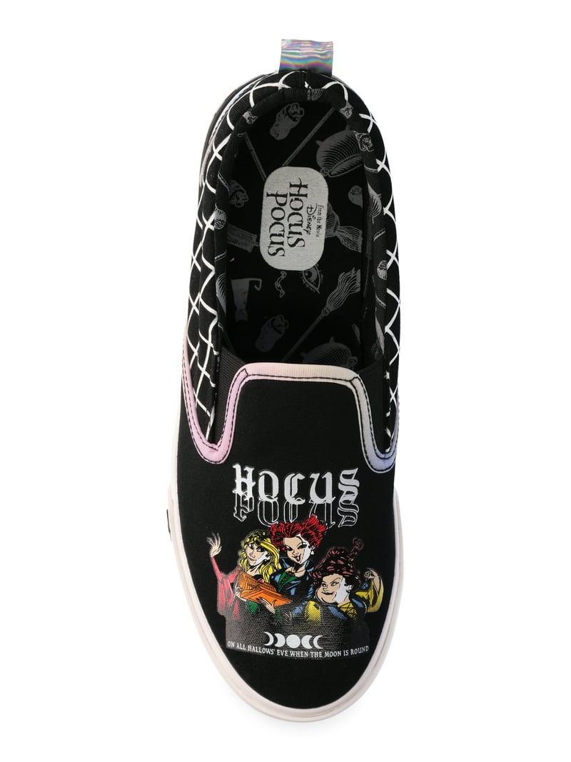 Disney Hocus Pocus Casual Slip-on Sneakers - Walmart.com