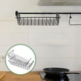 thumbnail image 3 of Kit de 2 cestas de pared con rejilla para colgar en la pared, organizadores de pared con tablero de clavijas., 3 of 7