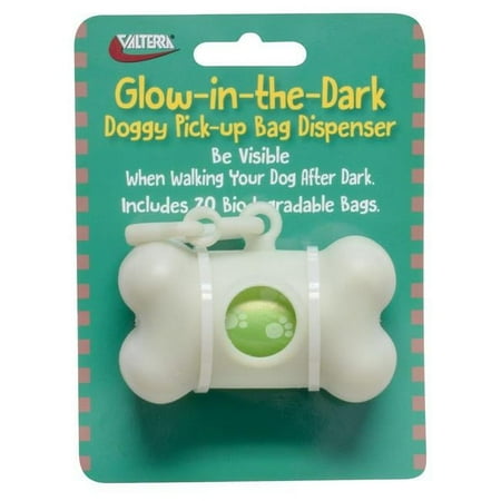 Valterra A10-2003VP Glow-n-Dark Doggy Pick-up Bag Dispenser with Bags