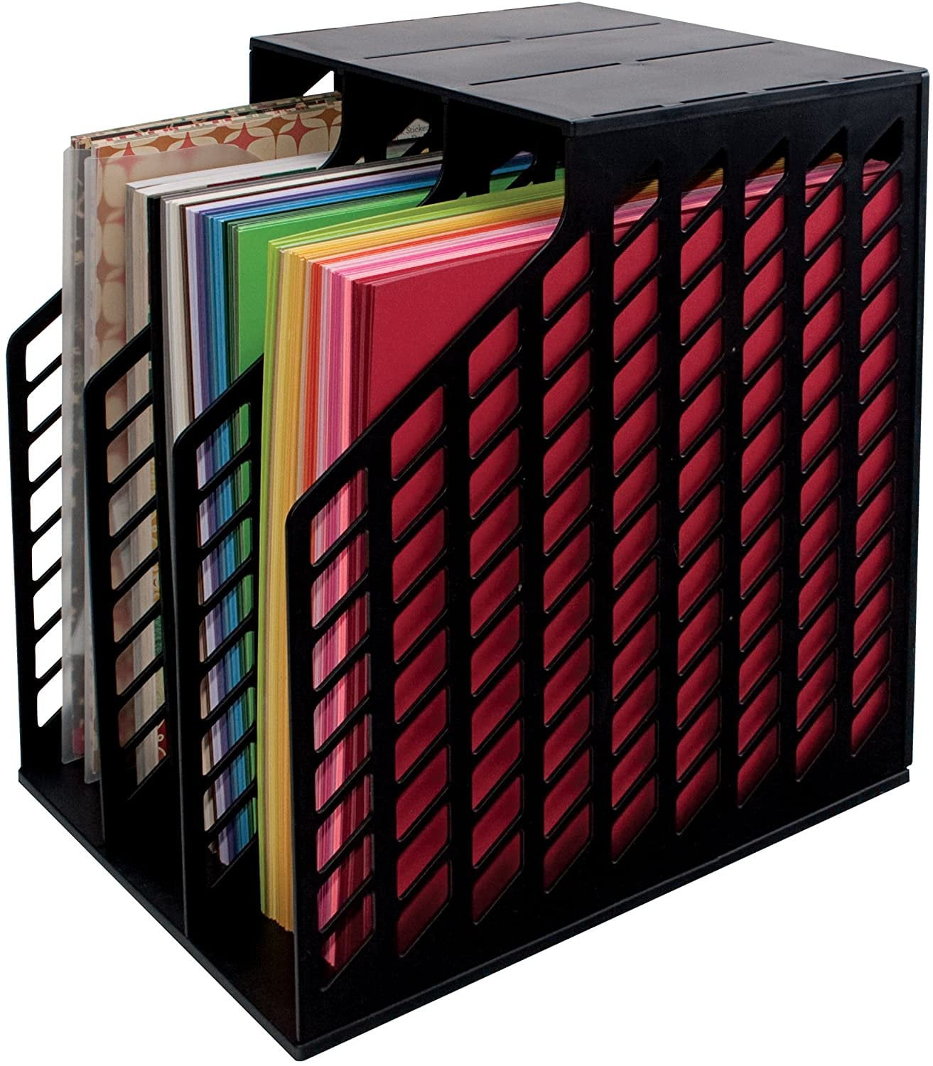 Storage Solutions Easy Access Paper Holder Black