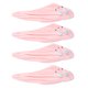 thumbnail image 5 of Juego de 4 toallas para el cabello de secado rápido para mujer, diseño de dibujos animados lindo, perfectas para usar en el baño, súper absorbentes, 5 of 8