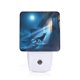 thumbnail image 1 of Balery A Wolf Barks Out A Window Luz Nocturna LED con Sensor Automático, Enchufe con Sensor Crepuscular, Luz Suave de 0.5W para Dormitorio, Pasillo, Baño-UK, 1 of 7