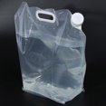 thumbnail image 1 of Contenedor cisterna de agua plegable de 10l, portador de agua sin BPA, bolsa de agua plegable portátil para exteriores, para deporte, senderismo, Camping, 1 of 7