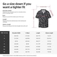 thumbnail image 5 of Fotbe Dog Paw Camisa Estampada de Manga Corta para Hombre, Casual de Verano, Estilo Playero, Sin Arrugas-XX-Large, 5 of 5
