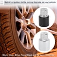 thumbnail image 3 of Wheel Lock Lugnut for Toyota Type J Anti-theft Screw Nut Removal Key Socket 1pc, 3 of 6