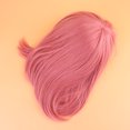 thumbnail image 3 of EeaseCA Perruque Cheveux Nets Bang Perruque Bouffante Mode Courte Postiche Colorée Couvre-Cheveux Rose, 3 of 7