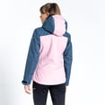 thumbnail image 4 of Dare 2B - Chaqueta Impermeable Diverse II para Mujer (Rosa Polvo, Bluestone) Dare 2B UTRG6796_powderpinkbluestone, 4 of 6
