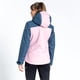thumbnail image 4 of Dare 2B - Chaqueta Impermeable Diverse II para Mujer (Rosa Polvo, Bluestone) Dare 2B UTRG6796_powderpinkbluestone, 4 of 6