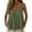 ❧350-Army Green, variant on Women's Casual Loose Fashion Linen Halter Tie V-Neck Pullover Top - Boho Tank for Summer and Beach, Pants for Women