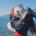 thumbnail image 6 of TELOLY Dog Graduation Cap and Gown Costume Set Adjustable Knit Fabric with Gold Tassel, 4 Sizes (S/M/L/XL) for Small Dogs & Cats to Medium Dogs, Washable Formal Pet Graduation Attire (Black), 6 of 6
