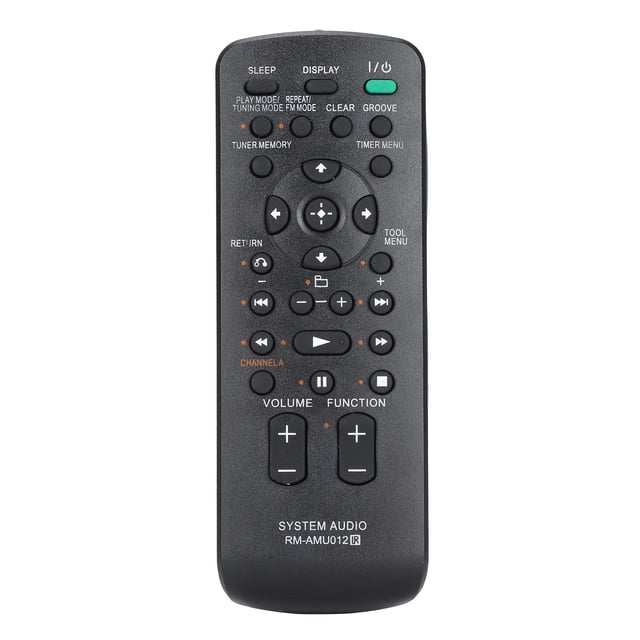 Control remoto RMAMU012 Control de repuesto portátil para audio y vídeo doméstico Sony SSWG2I