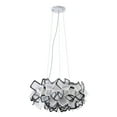 thumbnail image 2 of Modern Chandelier - Adjustable Cord, 3000K Warm White Light, Stylish Metal Frame Design, 2 of 4