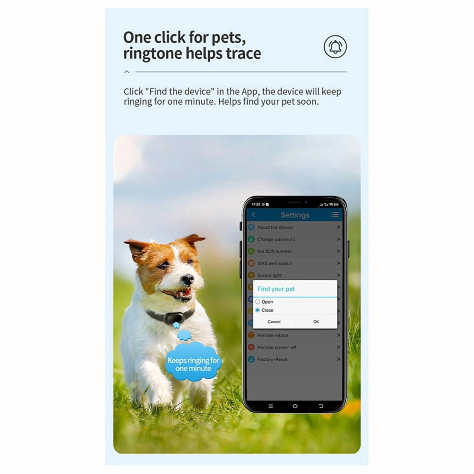 4G GPS Pet Tracker Voice Monitor Pet Dog Cats Gps Anti Loss Mini Tracker IP67 Waterproof GPS Locator Free APP,B,1 * 4G GPS Pet Tracker