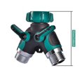 thumbnail image 2 of 2-Way Heavy-duty Garden Hose Distributor 3/4" Y-type Valve Water Pipe Connector, 2 of 8