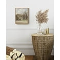 thumbnail image 5 of Drsoum Vintage Countryside Canvas Wall Art Farmhouse Retro Wall Prints Bathroom Office Decor - 8x10in Nature Framed, 5 of 6
