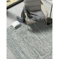 thumbnail image 5 of Unique Loom Braided Chindi Collection Area Rug - Layer (5' 1" x 8' Rectangle Gray/Ivory), 5 of 7