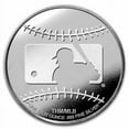 thumbnail image 2 of MLB San Diego Padres 1 oz Silver Colorized Round (w/ Box), 2 of 3