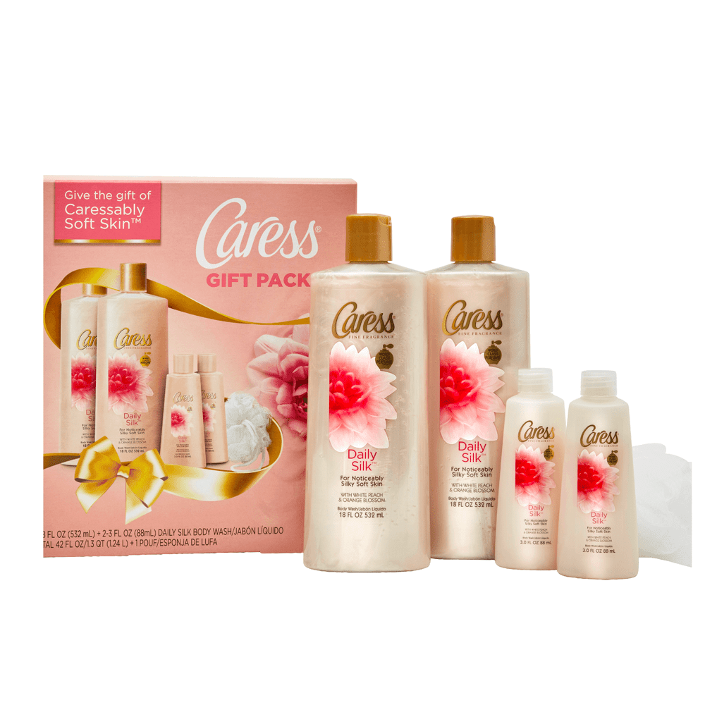 (12 Value) Caress 5pc Holiday Gift Set (2 x Bodywash, 2 x Bodywash