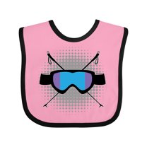 Inktastic Ski Mask Skiing Gift Boys or Girls Baby Bib