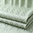 thumbnail image 6 of LVRLVR 1Pc Diamond Jacquard Shower Curtain Set, Heavyweight Polyester, Tassel & Hookless 2 Styles, Bathroom Curtain with Liner or Hooks, 6 of 8