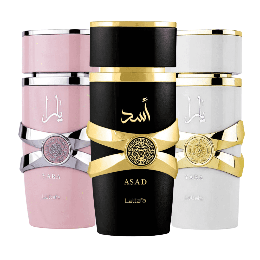 Asad, Yara & Yara Moi EDP-100ml by Lattafa | Enchant your