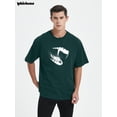 thumbnail image 3 of Whichone Mens Short Sleeve Graphic Tee - Sharp Teeth - Regular Fit 100% Cotton, 3 of 9