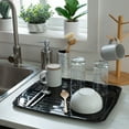 thumbnail image 3 of Kitchen Details Countertop Draining Tray in Black, 3 of 5