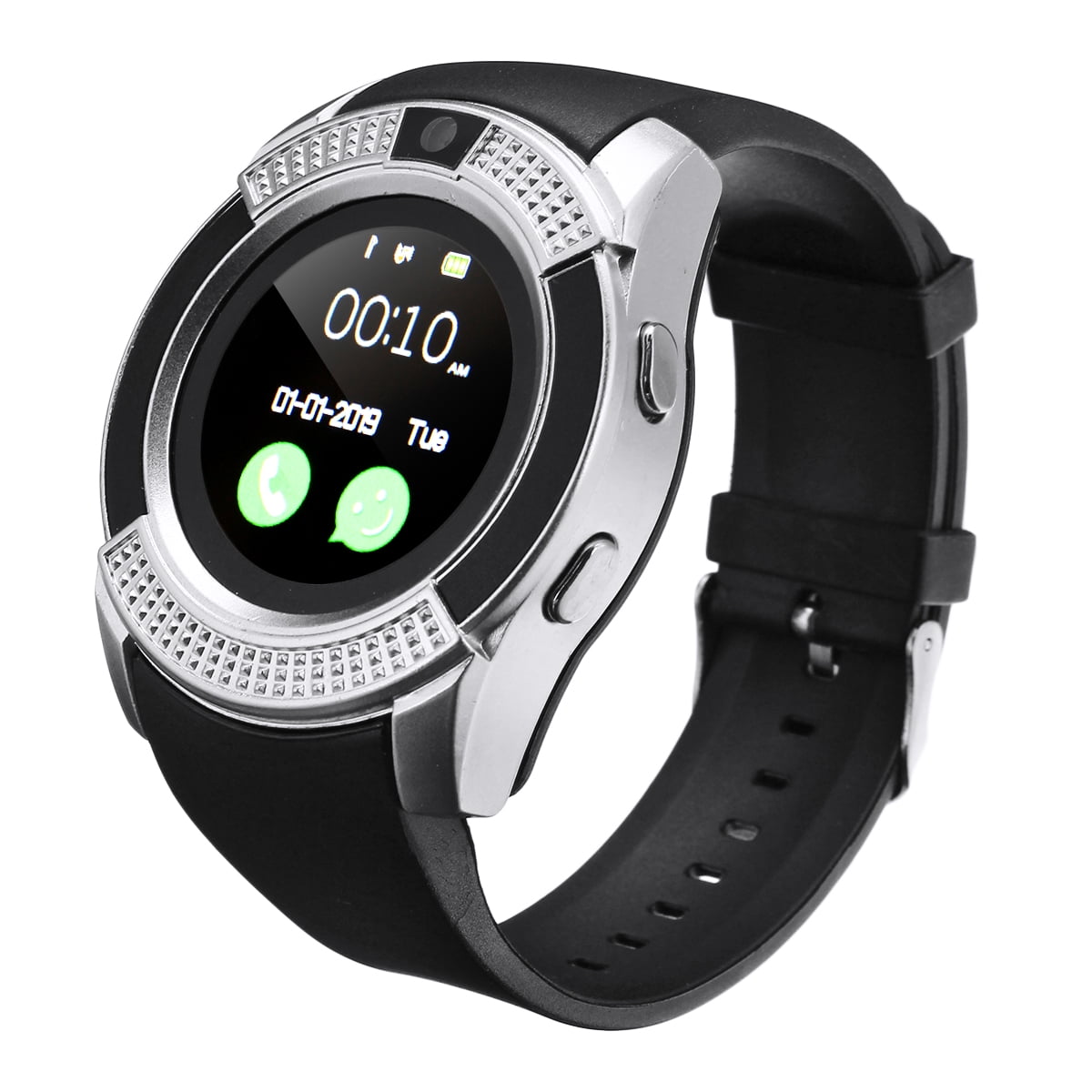 Smart Watch for iOS Android Phones, Waterproof Fitness Tracker Health Exercise Smartwatch