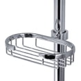 thumbnail image 4 of 28in. Adjustable Slide Bar with Integrated Soap Dish Chrome, 4 of 6