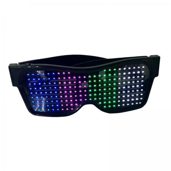 cosplay anime bluetooth,Gafas con luz LED,monturas para gafas geniales,gafas cool gafas rave gafas de fiesta led,gafas de cosplay para disfraz gafas de anime con bluetooth,gafas iluminadas