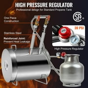 BENTISM Propane Smelting Furnace Kit with Double Burners 2700℉ Melting, 12 kg