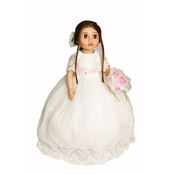 Hazel 18inch Doll Bride Wedding Dress Set | American Fashion World
