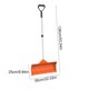 thumbnail image 3 of Large Detachable Winter Snow Shovel Household Garden Snow Removal Shovel Thickened Metal Shovel For Snow Clearing, 3 of 6